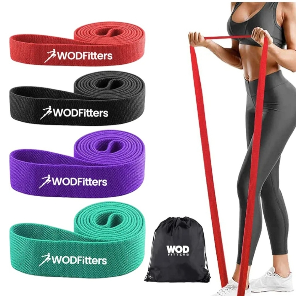 Trying resistance bands
